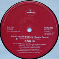 Berlin : Dancing In Berlin (Extended Version) (12", Single)