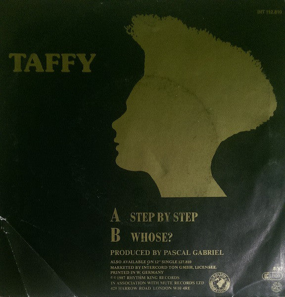 Taffy : Step By Step (7", Single)