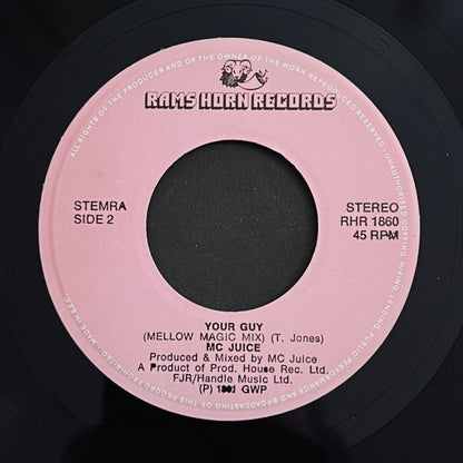 MC Juice : Your Guy (7", Single)