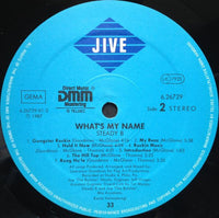Steady B : What's My Name (LP, Album)