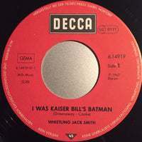 Whistling Jack Smith / Lonnie Donegan's Skiffle Group : I Was Kaiser Bill's Batman / Rock Island Line (7", Single)
