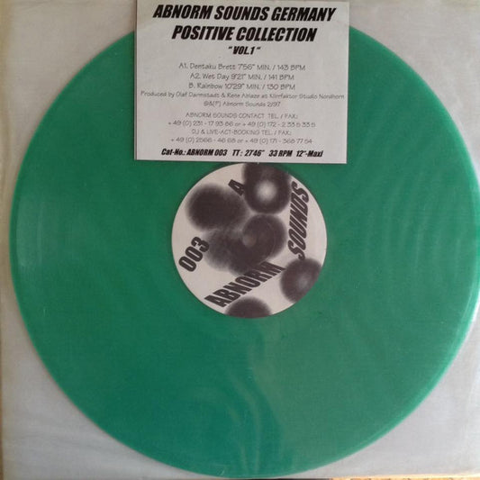 Olaf Darmstadt & Rene Ablaze : Positive Collection Vol. 1 (12", Gre)