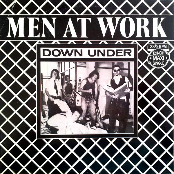 Men At Work : Down Under (12", Maxi)