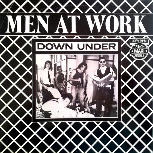 Men At Work : Down Under (12", Maxi)