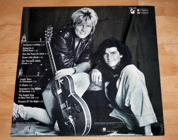 Modern Talking : In The Middle Of Nowhere - The 4th Album (LP, Album)