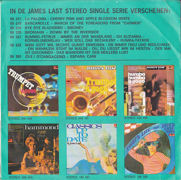 James Last : Wem Gott Will Rechte Gunst Erweisen - Üb Immer Treu Und Redlichkeit (7", Single)