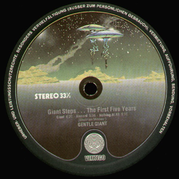 Gentle Giant : Giant Steps... The First Five Years (2xLP, Comp)