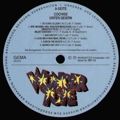 Cochise (3) : Unter Geiern (LP, Album)