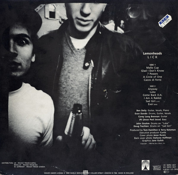 Lemonheads* : Lick (LP, Album, Dam)