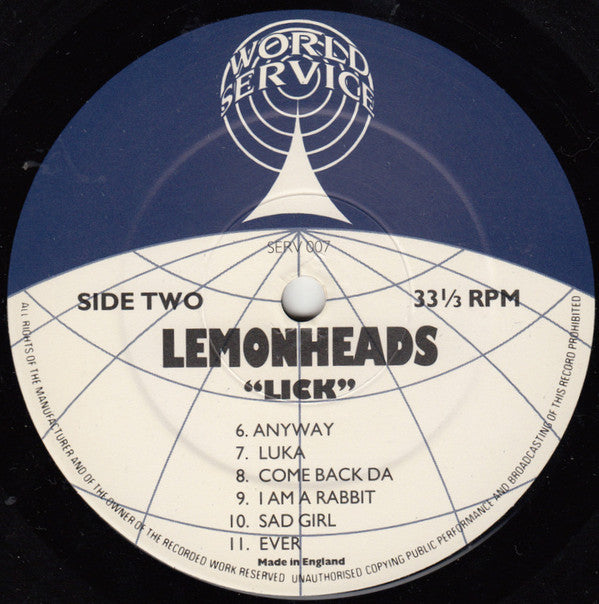 Lemonheads* : Lick (LP, Album, Dam)