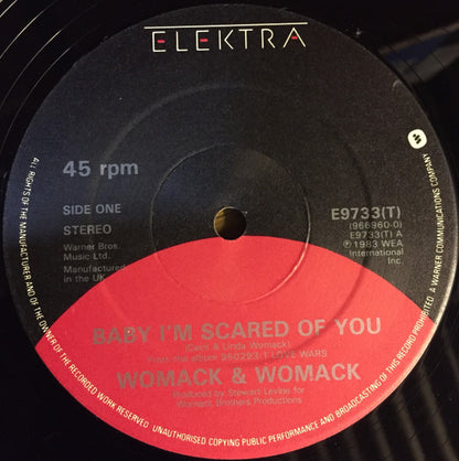 Womack & Womack : Baby I'm Scared Of You (12", Single)