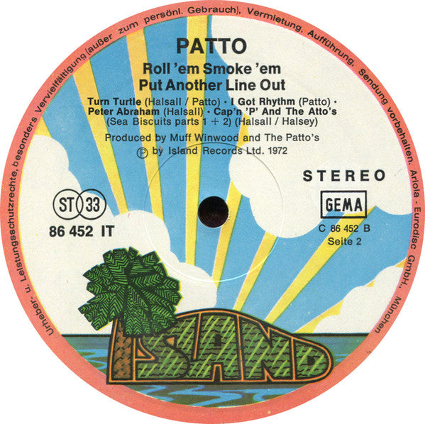 Patto (2) : Roll 'Em Smoke 'Em Put Another Line Out (LP, Album)