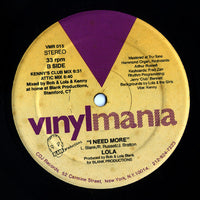 Lola : I Need More (12")