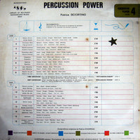 Patrice Sciortino : Percussion Power (LP)