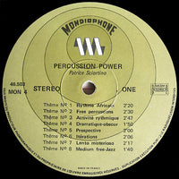 Patrice Sciortino : Percussion Power (LP)
