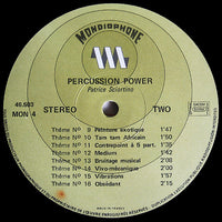 Patrice Sciortino : Percussion Power (LP)