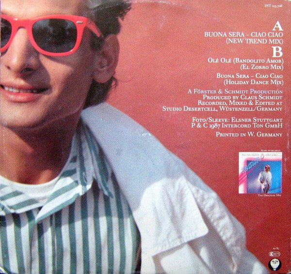 Mauro (3) : Buona Sera - Ciao Ciao (New-Trend-Mix) (12", Maxi, Ora)