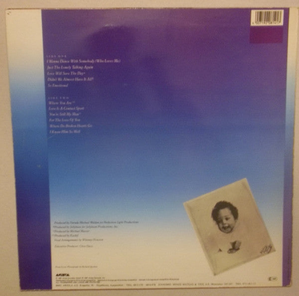 Whitney Houston : Whitney (LP, Album)