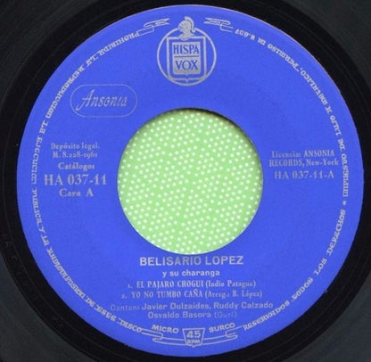 Belisario Lopez Y Su Charanga* : Charanga Pachanga (7", EP)