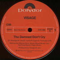 Visage : The Damned Don't Cry (12", Maxi)