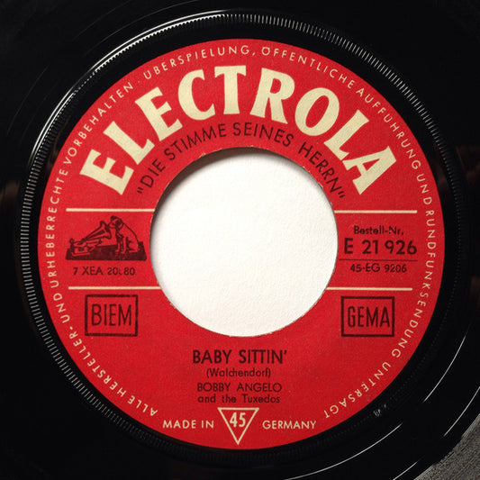 Bobby Angelo & The Tuxedos : Baby Sittin' / Skinny Lizzie (7", Single)