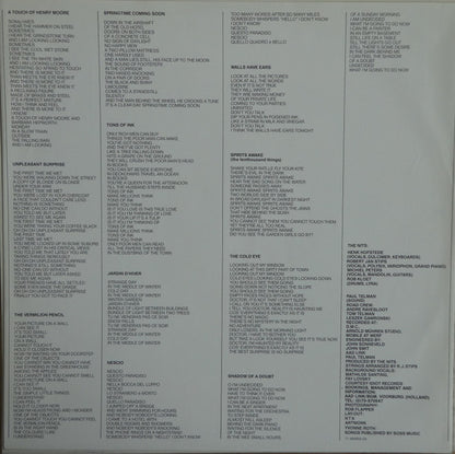 The Nits : Omsk (LP, Album, RE)