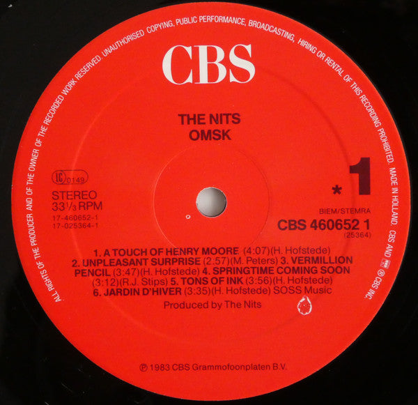 The Nits : Omsk (LP, Album, RE)