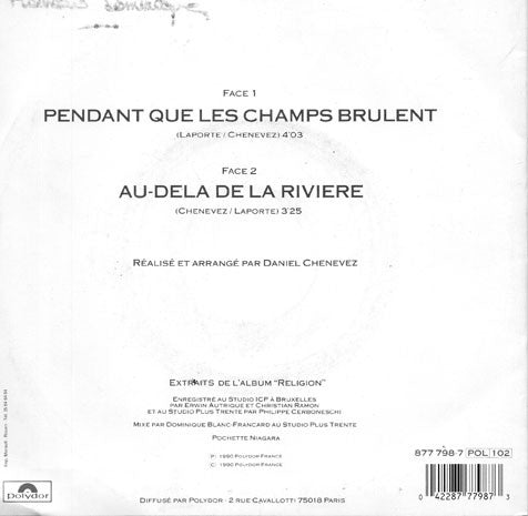 Niagara (2) : Pendant Que Les Champs Brûlent (7", Single)