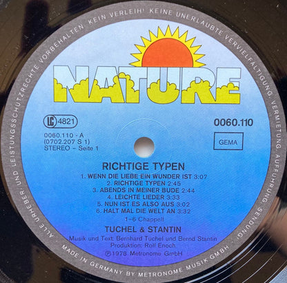 Tuchel & Stantin : Richtige Typen (LP, Album)