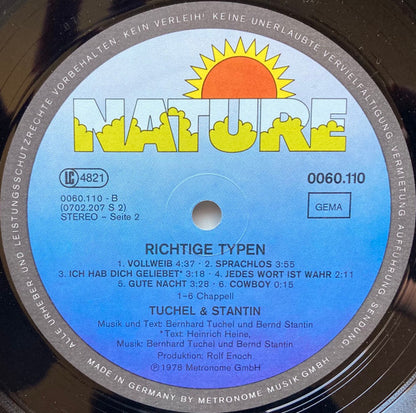 Tuchel & Stantin : Richtige Typen (LP, Album)