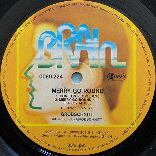 Grobschnitt : Merry-Go-Round (LP, Album)