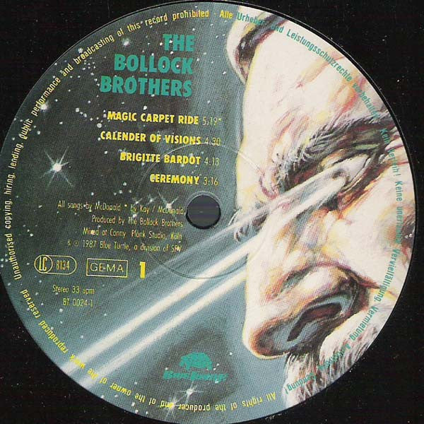 The Bollock Brothers : The Prophecies Of Nostradamus (LP, Album)