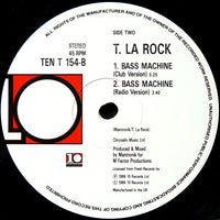 T. La Rock* : Breakin' Bells / Bass Machine (12")