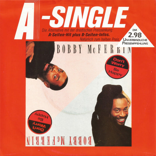 Bobby McFerrin : Don't Worry, Be Happy (7", Single)