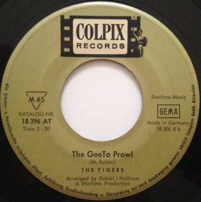 The Tigers (7) : GeeTo Tiger / The GeeTo Prowl (7", Single)