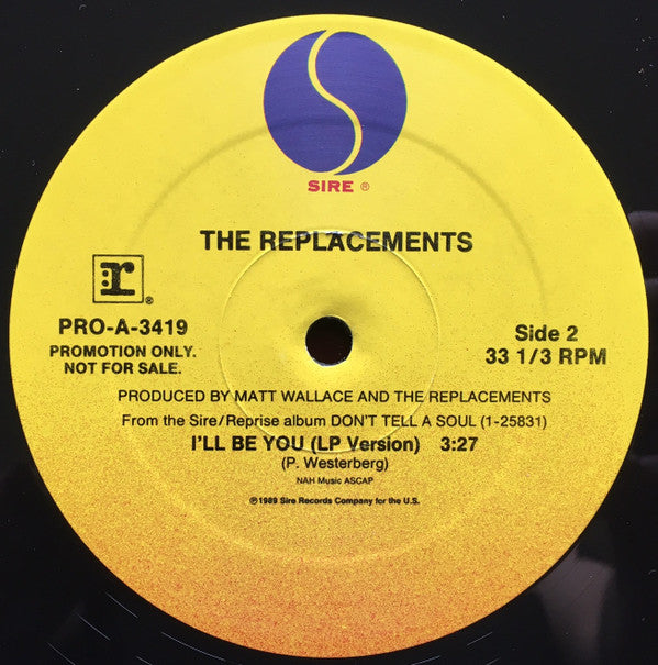 The Replacements : I'll Be You (12", Promo)