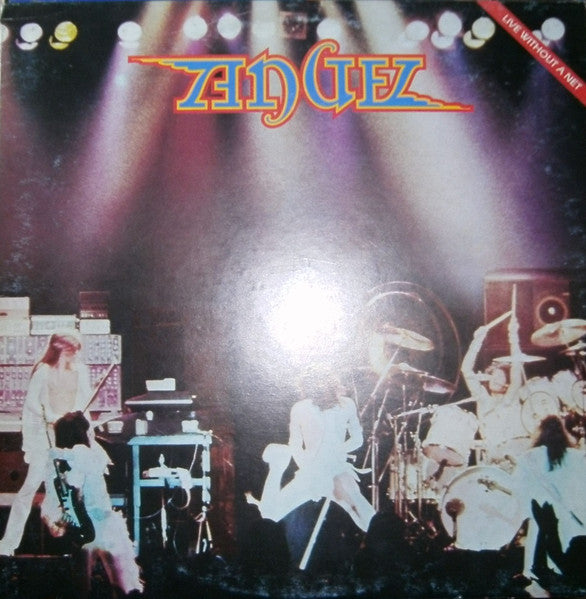 Angel (24) : Live Without A Net (2xLP, Album, Gat)