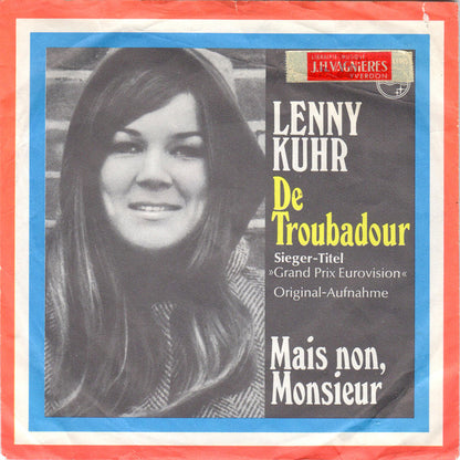 Lenny Kuhr : De Troubadour (7", Single)