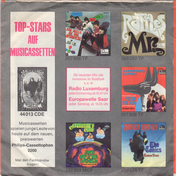 Lenny Kuhr : De Troubadour (7", Single)