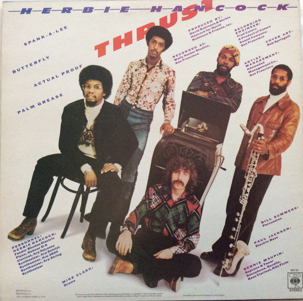 Herbie Hancock : Thrust (LP, Album)