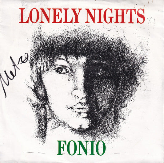 Fonio : Lonely Nights (7", Single)