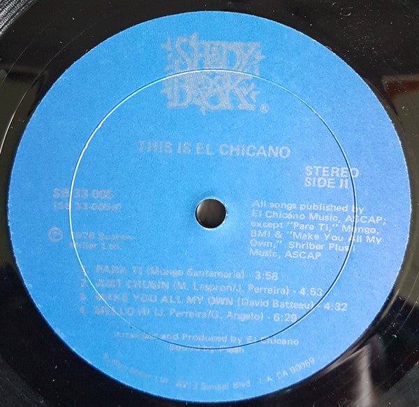 El Chicano : This Is El Chicano (LP, Album)