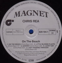 Chris Rea : On The Beach (LP, Album, Sil)