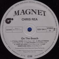 Chris Rea : On The Beach (LP, Album, Sil)