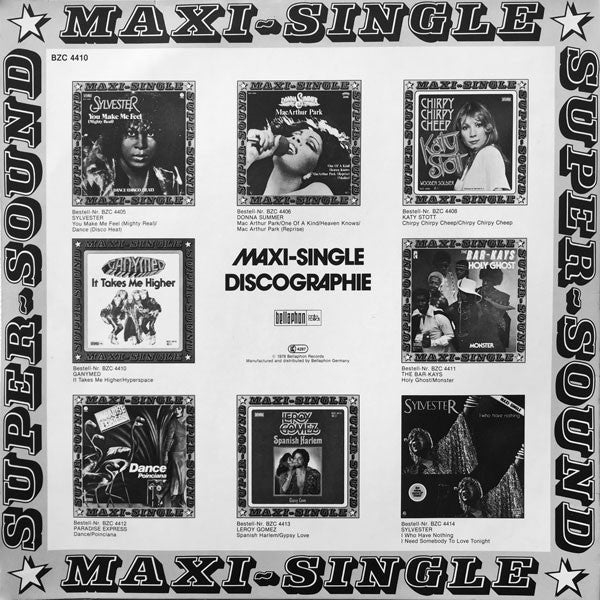 Ganymed : It Takes Me Higher (12", Maxi, Yel)