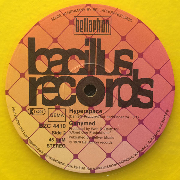 Ganymed : It Takes Me Higher (12", Maxi, Yel)