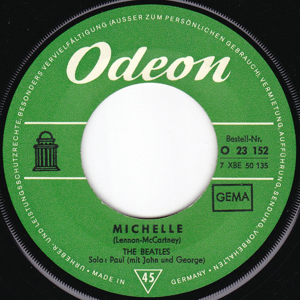 The Beatles : Michelle / Girl (7", Single, EMI)