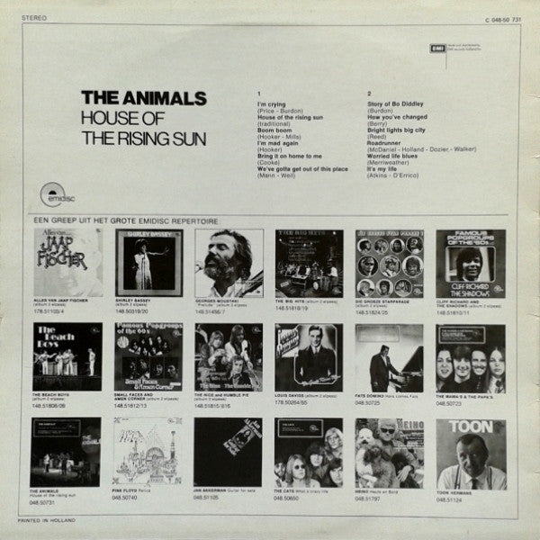 The Animals : House Of The Rising Sun (LP, Comp, RE)