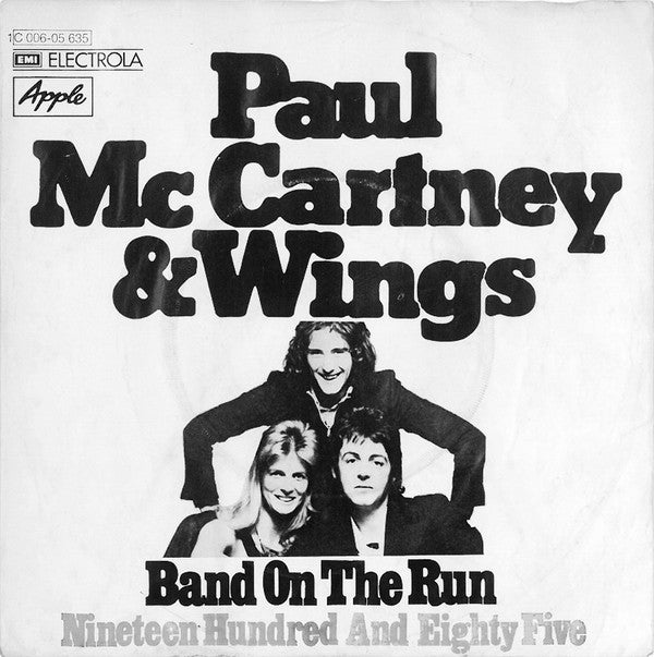 Paul McCartney & Wings* : Band On The Run (7", Single)