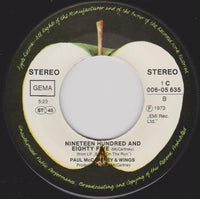 Paul McCartney & Wings* : Band On The Run (7", Single)